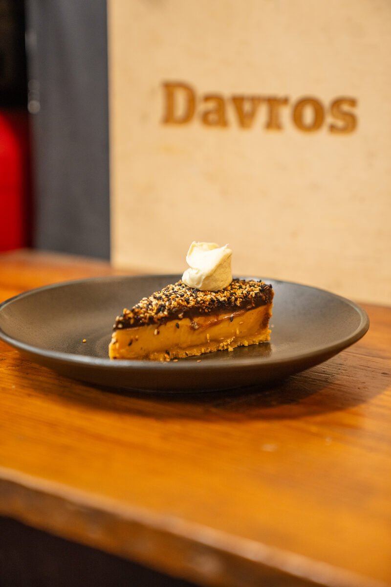 Dessert plated at Rising Sun Workshop