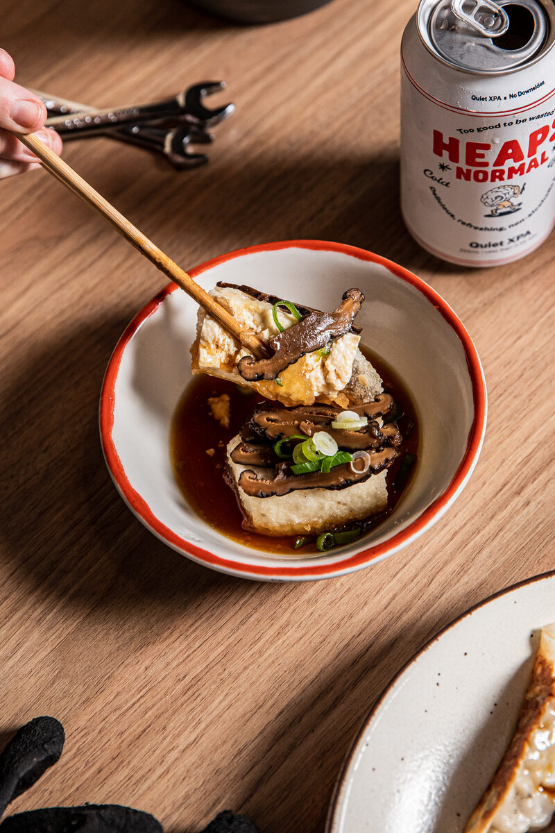 Non-alcoholic drinks at Rising Sun Workshop