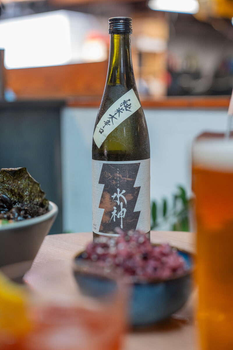 Sake selection at Rising Sun Workshop